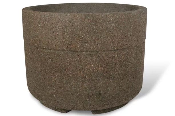 48D x 36H Round Concrete Planter