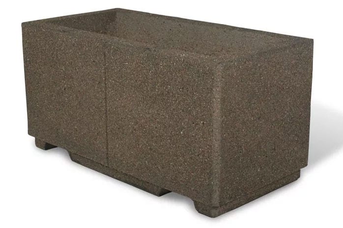 Security Planter Barricade 48L x 24W x 24H