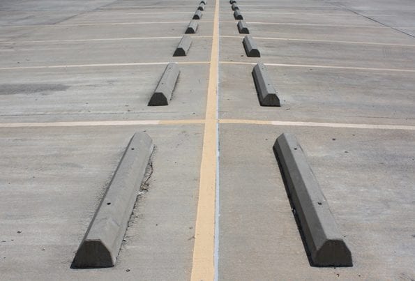 The Top Three Benefits of Parking Lot Barriers