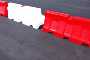 Concrete Barriers vs. Plastic Barriers