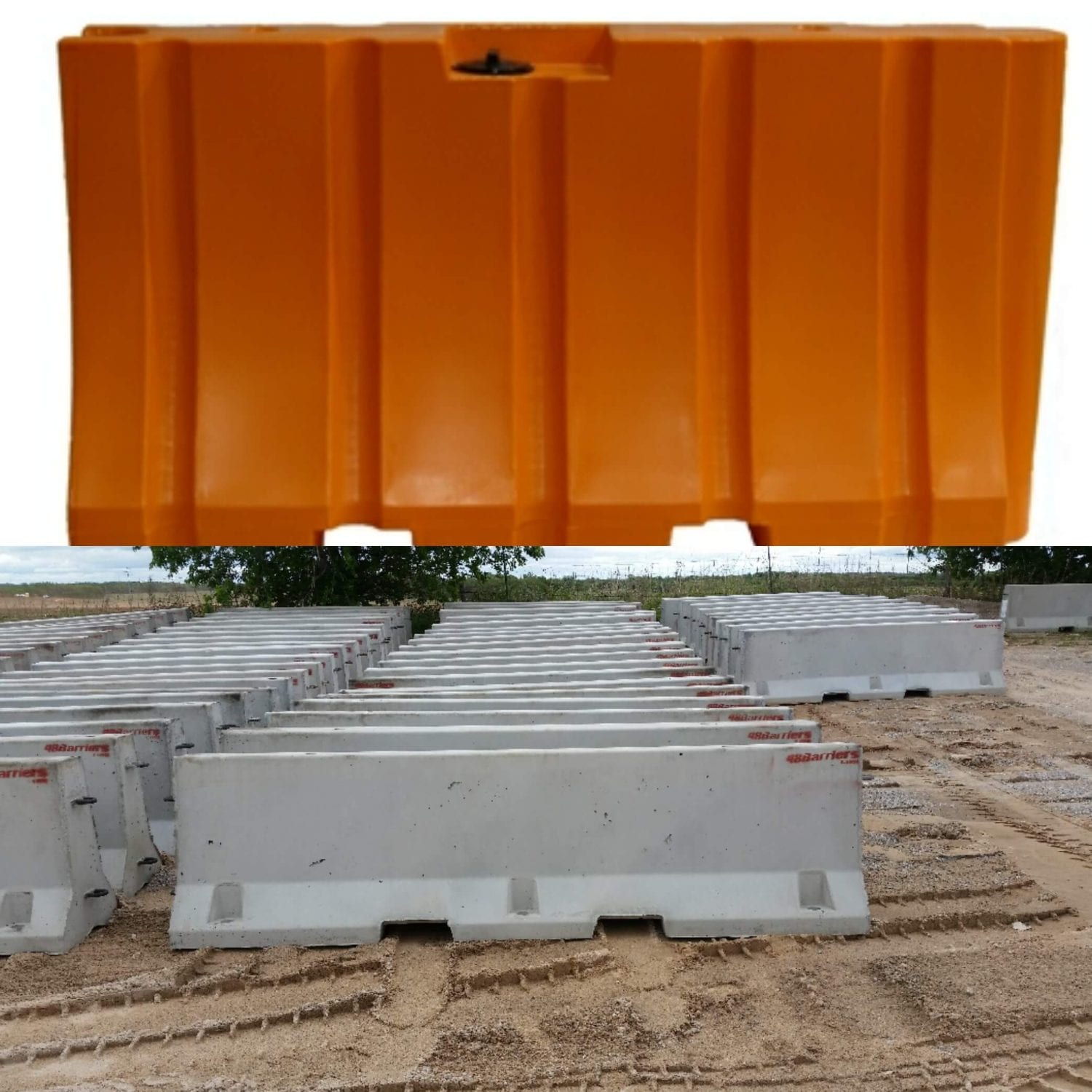 Plastic Water Filled Barrier vs. Concrete Jersey Barrier: Pros & Cons